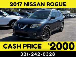 2017 NISSAN ROGUE  - $2000 CASH PRICE!