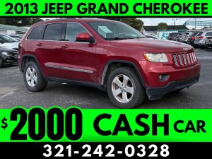 2013 JEEP GRAND CHEROKEE 5.7L HEMI! - $2000 CASH CAR