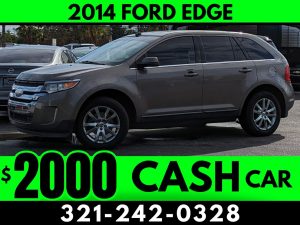 2014 FORD EGDE! - $2000 CASH CAR!