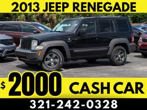 2013 JEEP LIBERTY RENEGADE - $1500 CASH CAR!