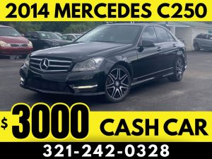 2014 MERCEDES BENZ C250 - $3000 CASH CAR!