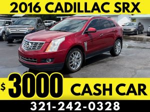 2016 CADILLAC SRX - $3000 CASH CAR!