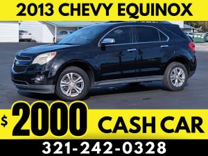 2013 CHEVY EQUINOX LT - $2000 CASH CAR!