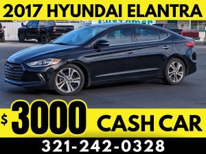2017 HYUNDAI ELANTRA - $3000 CASH CAR