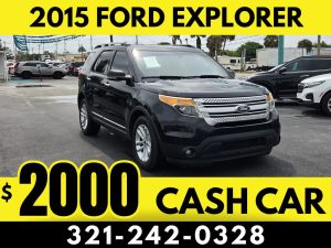 2015 FORD EXPLORER! - WE FINANCE! - NO CREDIT CHECK! - CALL TO DRIVE NOW!