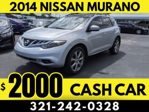 2014 NISSAN MURANO PLATINUM - $2000 CASH CAR!