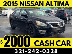 2015 NISSAN ALTIMA - $2000 CASH CAR!