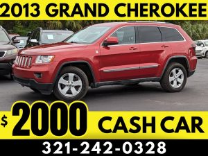 2013 JEEP GRAND CHEROKEE HEMI 5.7 - $2000 CASH CAR!