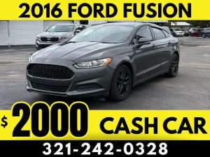2016 FORD FUSION - $2000 CASH CAR (P3)