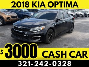 2018 KIA OPTIMA - $3000 CASH CAR!