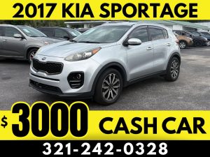 2017 KIA SPORTAGE - $3000 CASH PRICE