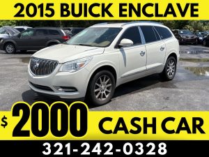 2015 BUICK ENCLAVE 3 ROW - $2000 CASH PRICE!