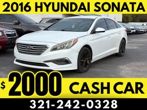 2016 HYUNDAI SONATA - $2000 CASH PRICE!
