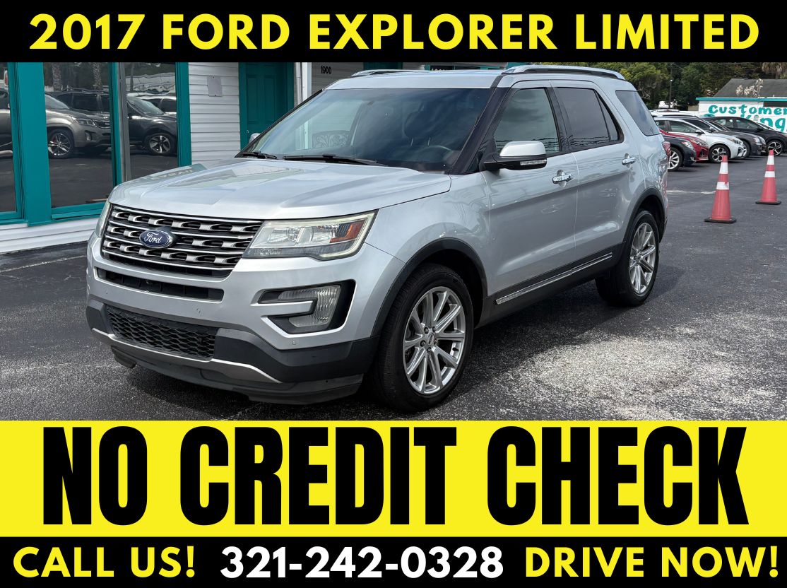 2017 FORD EXPLORER LIMITED 3RD ROW – WE FINANCE NO CREDIT CHECK!